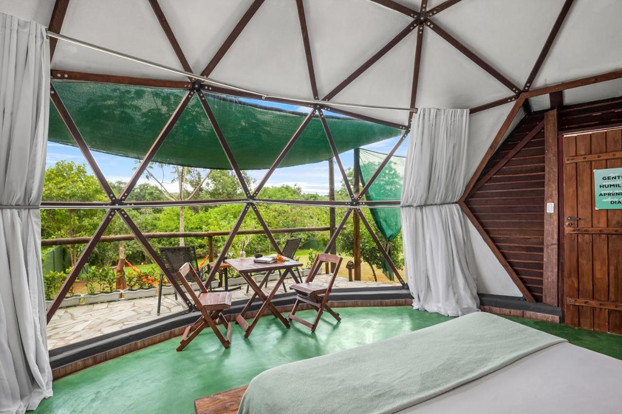 Glamping Serra Da Canastra - Casinha De Hortela - Domo Embauba Delfinópolis Eksteriør billede