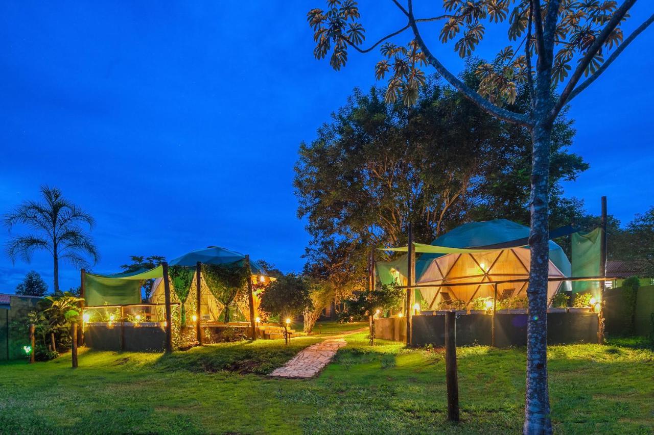 Glamping Serra Da Canastra - Casinha De Hortela - Domo Embauba Delfinópolis Eksteriør billede